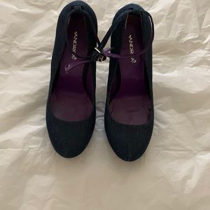 Andrea Denim High Heels